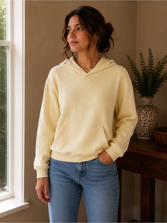 GAP Other - GAP Kids Butter Yellow Hooded Sweatshirt